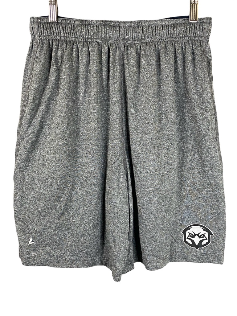 Bsn Sports Men's Agility 2 Pocket 9” Shorts In Gray Size Medium